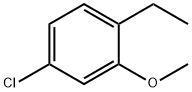 Benzene, 4-chloro-1-ethyl-2-methoxy- Structure