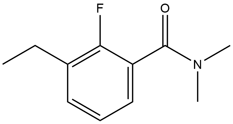 3-Ethyl-2-fluoro-N,N-dimethylbenzamide Structure