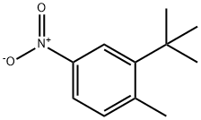 Benzene, 2-(1,1-dimethylethyl)-1-methyl-4-nitro- 구조식 이미지