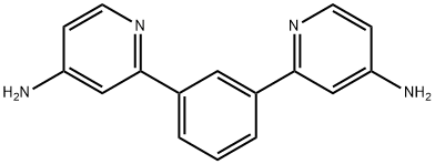 4-Pyridinamine, 2,2'-(1,3-phenylene)bis- 구조식 이미지