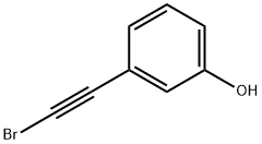 Phenol, 3-(2-bromoethynyl)- 구조식 이미지
