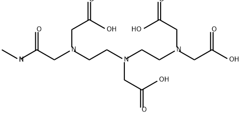 3,6,9,12-Tetraazatridecanoic acid, 3,6,9-tris(carboxymethyl)-11-oxo- Structure