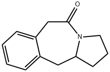 5H-Pyrrolo[2,1-b][3]benzazepin-5-one, 1,2,3,6,11,11a-hexahydro- Structure