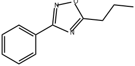 1,2,4-Oxadiazole, 3-phenyl-5-propyl- Structure