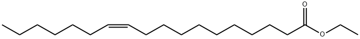 Ethyl 11(Z)-octadecenoate Structure