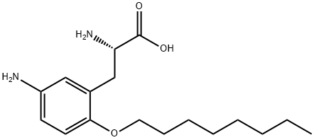 Alanine, 3-[5-amino-2-(octyloxy)phenyl]- (8CI) 구조식 이미지