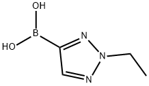 (2-Ethyl-2H-1,2,3-triazol-4-yl)boronic acid 구조식 이미지