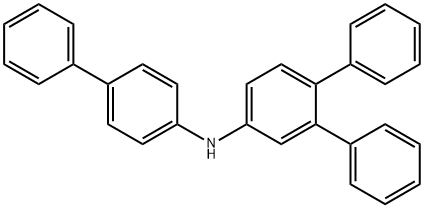 [1,1':2',1''-Terphenyl]-4'-amine, N-[1,1'-biphenyl]-4-yl- 구조식 이미지