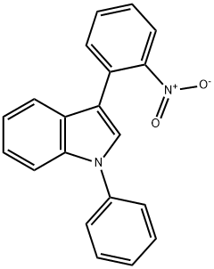 1H-Indole, 3-(2-nitrophenyl)-1-phenyl- Structure