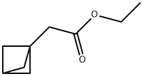 Bicyclo[1.1.1]pentane-1-acetic acid, ethyl ester Structure