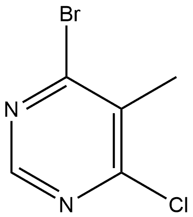 4-Bromo-6-chloro-5-methylpyrimidine Structure