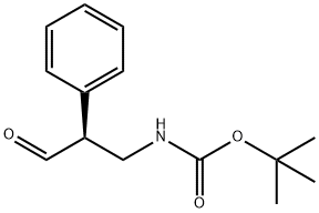 Carbamic acid, N-[(2S)-3-oxo-2-phenylpropyl]-, 1,1-dimethylethyl ester Structure