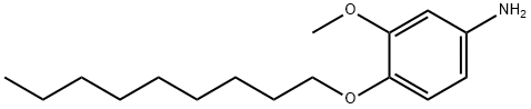 Benzenamine, 3-methoxy-4-(nonyloxy)- Structure