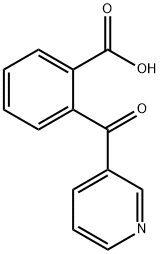 Benzoic acid, 2-(3-pyridinylcarbonyl)- Structure