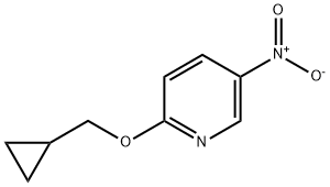 2-(Cyclopropylmethoxy)-5-nitropyridine 구조식 이미지