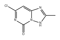 [1,2,4]Triazolo[1,5-c]pyrimidin-5(3H)-one, 7-chloro-2-methyl- Structure