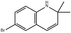 Quinoline, 6-bromo-1,2-dihydro-2,2-dimethyl- Structure