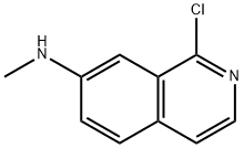 1-Chloro-N-methylisoquinolin-7-amine Structure