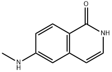 6-(Methylamino)isoquinolin-1-ol 구조식 이미지