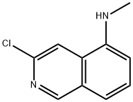 3-Chloro-N-methylisoquinolin-5-amine Structure