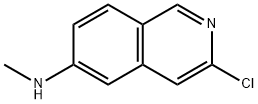 3-Chloro-N-methylisoquinolin-6-amine Structure
