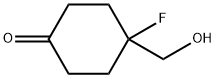 4-Fluoro-4-(hydroxymethyl)cyclohexanone Structure