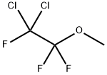 Ethane, 1,1-dichloro-1,2,2-trifluoro-2-methoxy- Structure