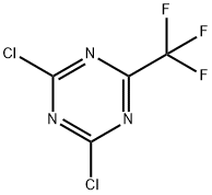 1,3,5-Triazine, 2,4-dichloro-6-(trifluoromethyl)- Structure