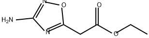 1,2,4-Oxadiazole-5-acetic acid, 3-amino-, ethyl ester Structure