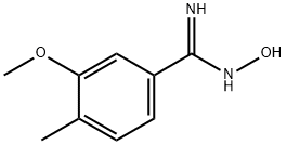 N-Hydroxy-3-methoxy-4-methylbenzenecarboximidamide Structure