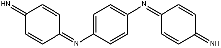 1,4-Benzenediamine, N1,N4-bis(4-imino-2,5-cyclohexadien-1-ylidene)- Structure