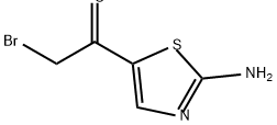 Ethanone, 1-(2-amino-5-thiazolyl)-2-bromo- 구조식 이미지