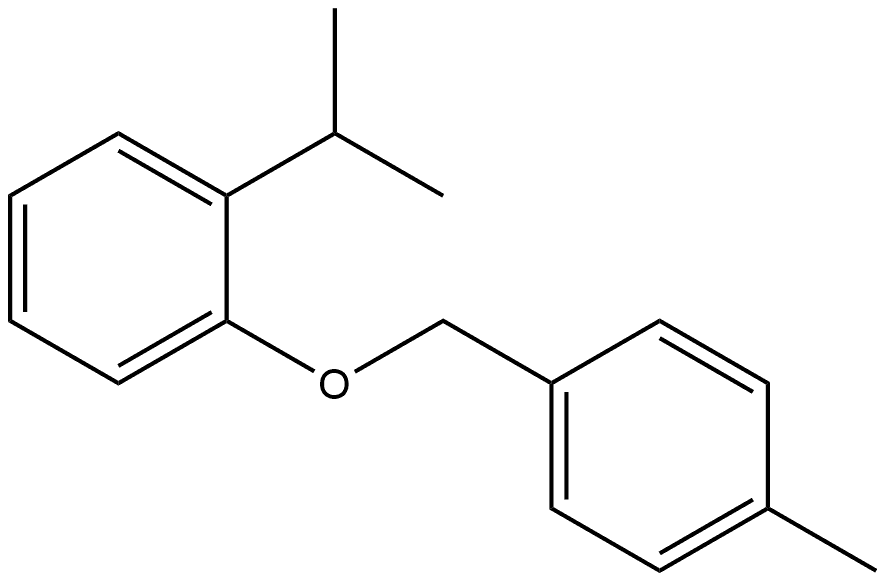 1-(1-Methylethyl)-2-[(4-methylphenyl)methoxy]benzene Structure