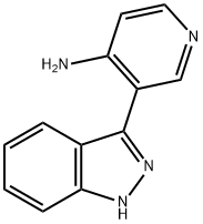 3-(1H-Indazol-3-yl)pyridin-4-amine 구조식 이미지