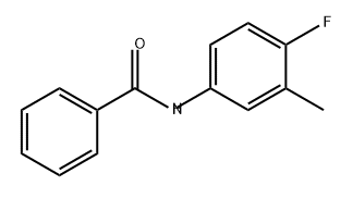 Benzamide, N-(4-fluoro-3-methylphenyl)- Structure