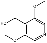 4-Pyridinemethanol, 3,5-dimethoxy- Structure