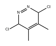 Pyridazine, 3,6-dichloro-3,6-dihydro-4,5-dimethyl- Structure