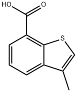 3-methyl-1-benzothiophene-7-carboxylic acid Structure
