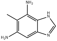 1H-Benzimidazole-5,7-diamine, 6-methyl- Structure