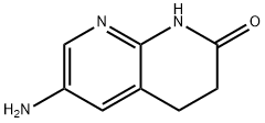 1,8-Naphthyridin-2(1H)-one, 6-amino-3,4-dihydro- Structure