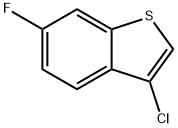 Benzo[b]thiophene, 3-chloro-6-fluoro- 구조식 이미지