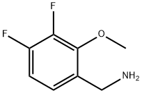 Benzenemethanamine, 3,4-difluoro-2-methoxy- 구조식 이미지