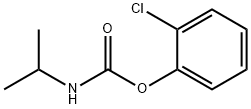 Carbamic acid, N-(1-methylethyl)-, 2-chlorophenyl ester 구조식 이미지