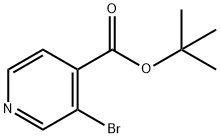 tert-Butyl 3-bromopyridine-4-carboxylate Structure