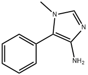 1-methyl-5-phenyl-1H-imidazol-4-amine Structure