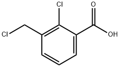 Benzoic acid, 2-chloro-3-(chloromethyl)- Structure