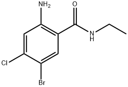 2-Amino-5-bromo-4-chloro-N-ethylbenzamide Structure