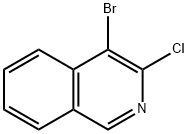 Isoquinoline, 4-bromo-3-chloro- Structure