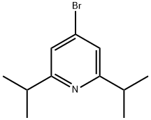 Pyridine, 4-bromo-2,6-bis(1-methylethyl)- Structure
