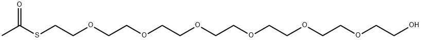 AcS-PEG7-OH Structure